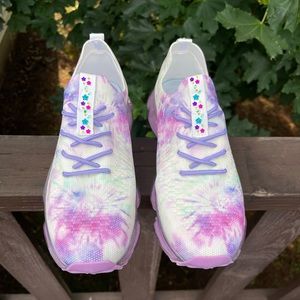 Purple Tie Dye Sneakers